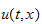 $u(t,x)$