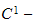 $C^{1}-$
