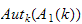 $Aut_{k}(A_{1}(k))$
