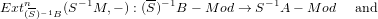                     --
Extn-- 1 (S -1M,- ) : (S)-1B - M od → S-1A - M od and
   (S) B
